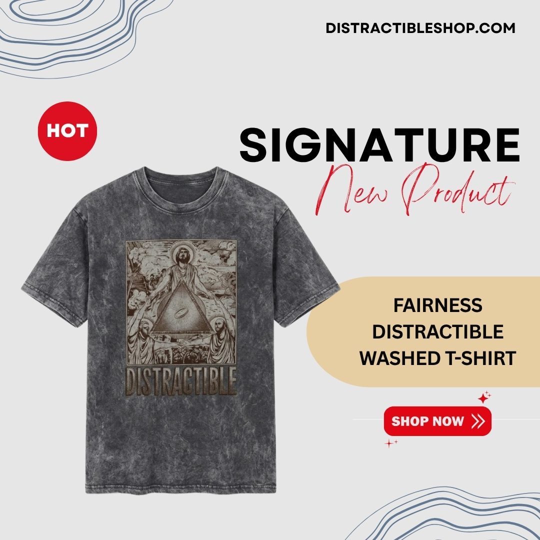 Fairness TTPM1404 Distractible Washed T-Shirts